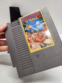 Super Spike V'Ball Nintendo Entertainment System NES Cleaned and Tested Working