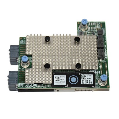 Dell Broadcom 57508 PE MX 2-Ports 100GbE QSFP56 Mezzanine Network Card K9JTN