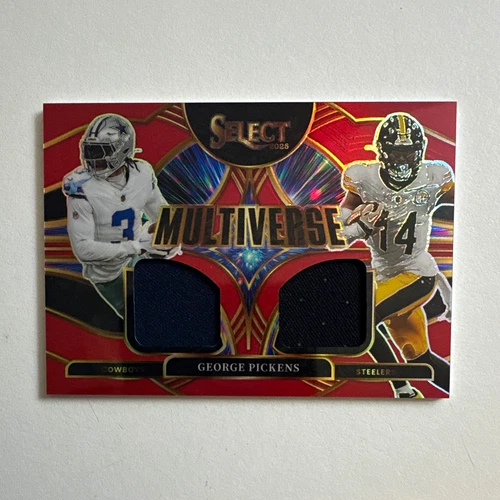 Panini 2025 Select Multiverse Jersey George Pickens Steelers MVJ-GPS