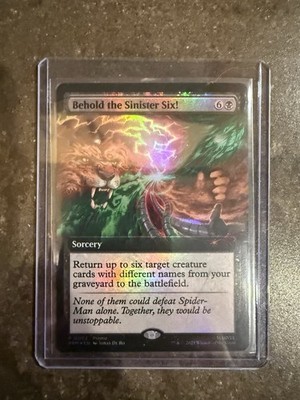 Behold the Sinister Six! Unique and Miscellaneous Promos Foil | eBay