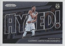 2018-19 Panini Prizm Get Hyped! Giannis Antetokounmpo #8 12g7