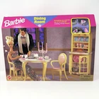 Vintage BARBIE Dining Room Playset 1996 Dollhouse NEW Sealed 67551-91