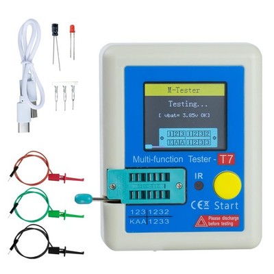 LCR Meter, Electronic Component Tester with TFT Full Color Display