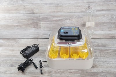MATICOOPX 20 Egg Incubator with Humidity Display, Egg Candler, Automatic Egg Tur