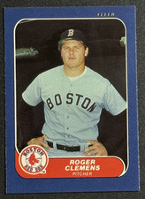 1986 Fleer Mini #73 ROGER CLEMENS 7 time Cy Young Award Winner