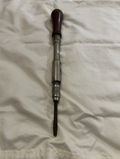 Vintage Yankee Model 877 Ratcheting Screwdriver 11” - Collectible