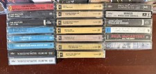    LOT OF 21 The Beatles Cassette Tape 15 Beatles  6 Members  Extras   