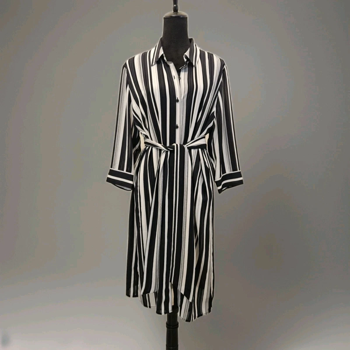 Chico's Shirt Dress Dress Casual Midi By Chicos In Blue, Size: 2p Chico's  Long Sleeve Shirt Dresses for sale | eBay