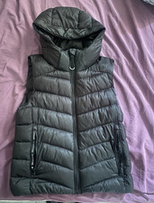 Superdry Damen Steppweste Schwarz Gr. S mit K...