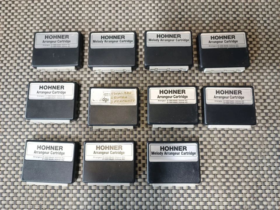 Hohner Cartridge Arrangeur música rítmica tarjetas de melodía Foto 2 de 4