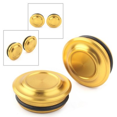 2x Motor Gold Alum Frame Hole Cover for Honda Rebel 500 CMX500 2020-2021 Parts