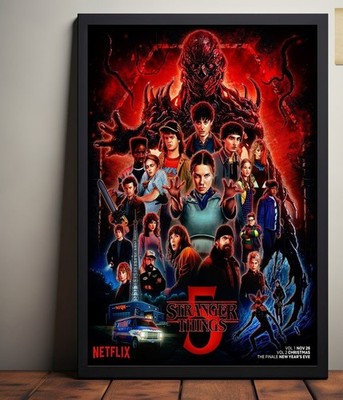 Stranger Things 5 Netflix Final Season Series Poster