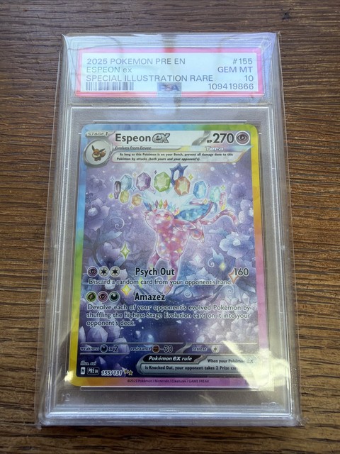 Espeon ex #155 (Prismatic Evolutions (2025))