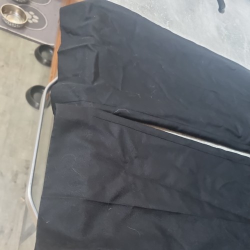 Gran par de pantalones negros inteligentes talla 36 pulgadas corte regular de Burton Menswear - Imagen 8 de 13