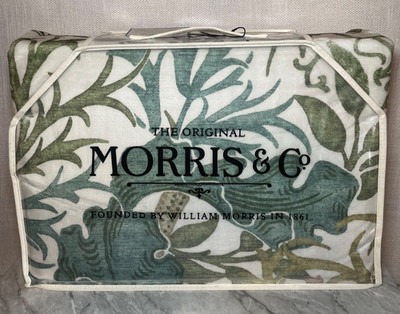 Morris & Co. SEAWEED washable RUG IN A BAG 5 X 8 green shades nonslip NEW