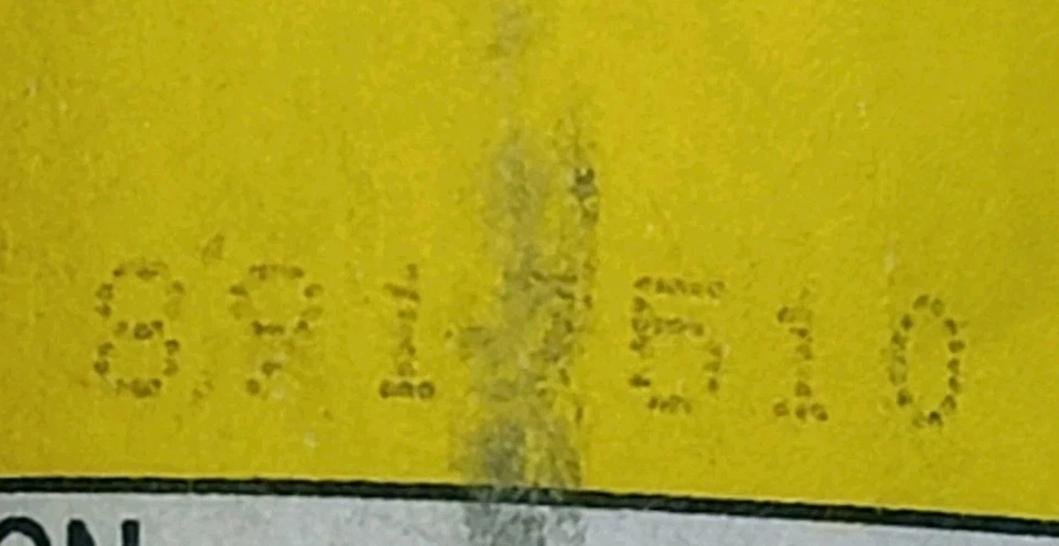 Tubo de freno trasero izquierdo Saab 99 (LH) - OEM línea dura - 8917510 - NOS Foto 2 de 4