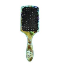 Wet Brush Pro Paddle Detangler Gemstones- Abalone / Green - New - Free Shipping