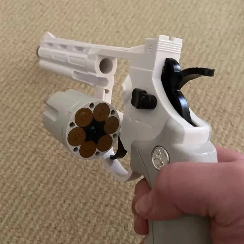 Pistola Giocattolo per Bambini – Revolver a Tamburo 6 Colpi + 18 Munizioni Finte - Immagine 4 di 4