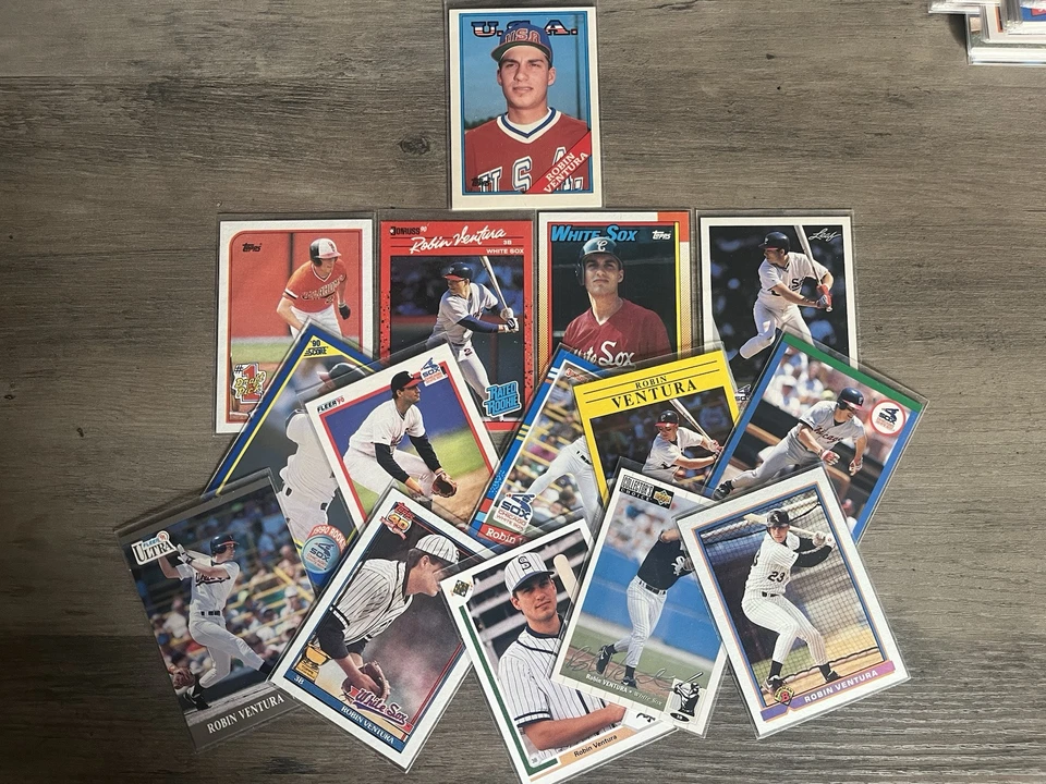 10 Topps Tiffany RC/HOF + 140 Más Base Set Mixto RC’s, Insertos, HOF Foto 4 de 4