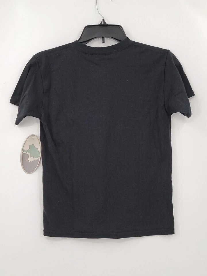 Mossy Oak Youth T Shirt Size Med Color Black With Logo Short Sleeve Casual NWT - Image 2 of 4