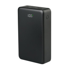 onn 20,000 mAh Portable Power Bank with Fast Charging Output 20W , Dual USB-C p