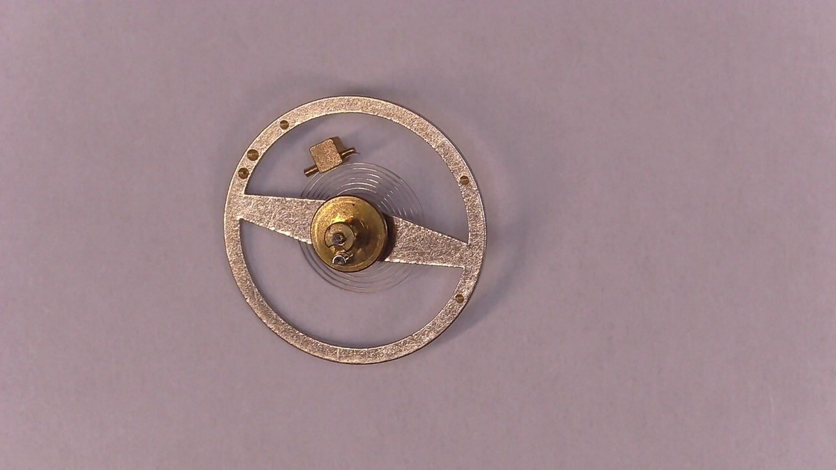 Balancier Complet Pour Montre Cattin 64 - Incabloc Et Normal - Pièce Détachée Neuve
