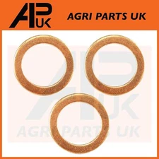 3x Injector Nozzle Washer for Massey Ferguson 35 35X 65 TEF20 50 Perkins Tractor