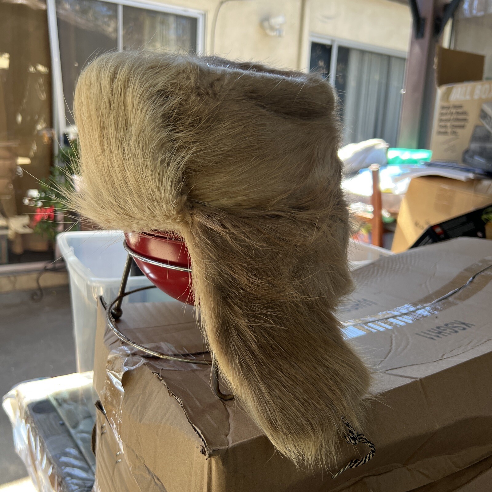 Real Vintage Russian Fur Fox,Beaver,Sable , Ushanka Men Or Womens Fur ...