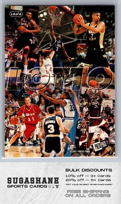 041　貴重　ヴィンテージT.I.Mバスチケット 14ロール 1997 Press Pass L6 Tim Thomas Villanova Wildcats Basketball Card