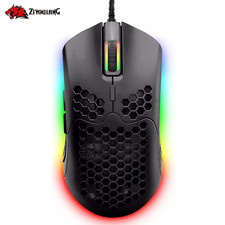 Wired Lightweight Gaming Mouse,6 RGB Backlit Mice for PC Gamers,Xbox,PS4