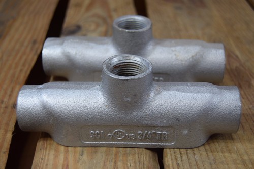 Menge 8 verschiedene Leitungskörper: Crouse-Hinds & Appleton 1/2", 3/4" & 1" - Bild 5 von 8