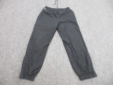 VINTAGE Lacoste Pants Mens 5 Black Logo Track Andy Roddick Tennis Joggers 30x30