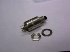 5 Vintage Switchcraft SPDT Pushbutton Switches 1 N.O. Contact and 1 N.C. Contact