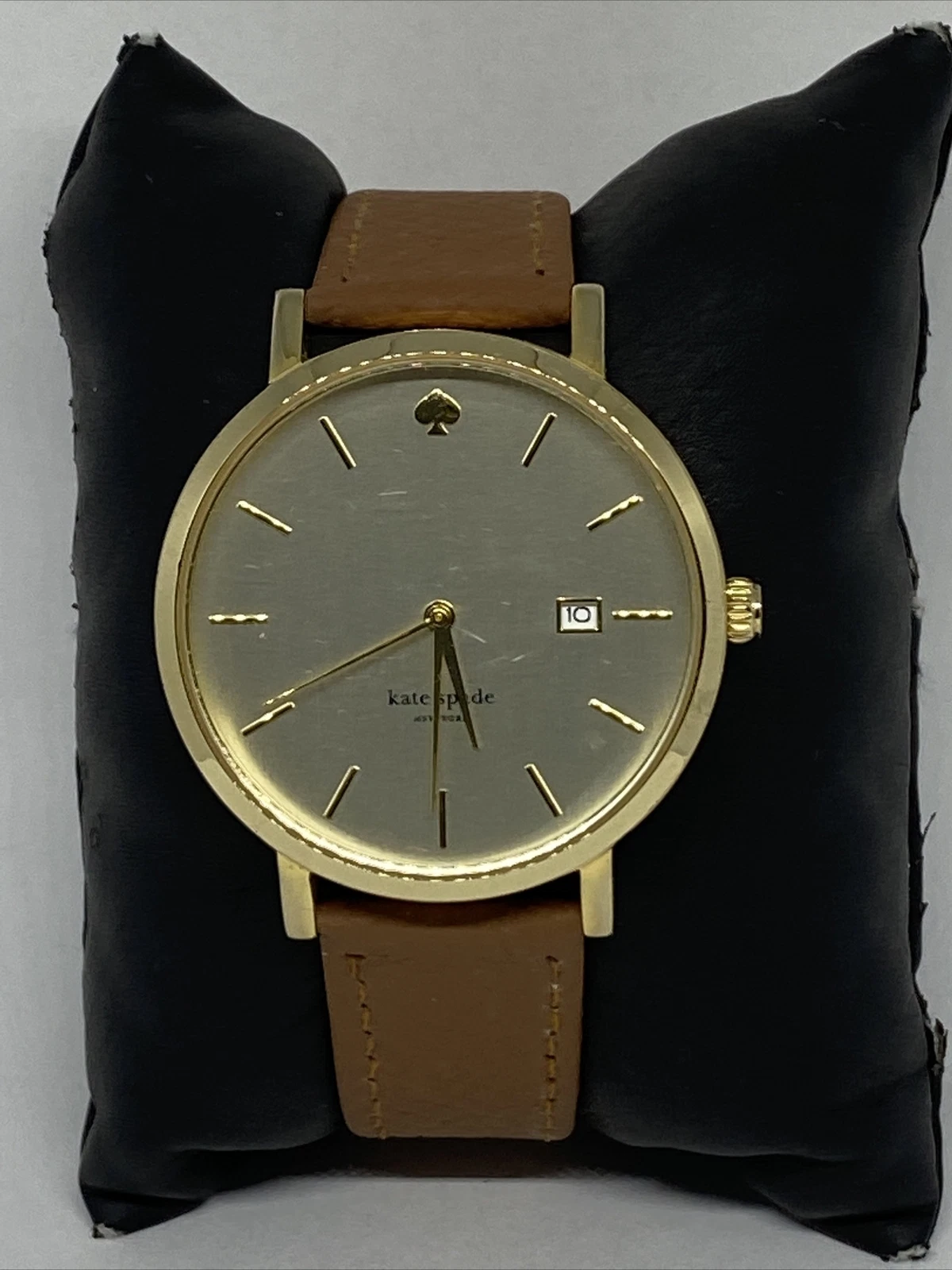 Orologio Kate Spade New York Gramercy 0703 donna pelle marrone quadrante analogico VK80