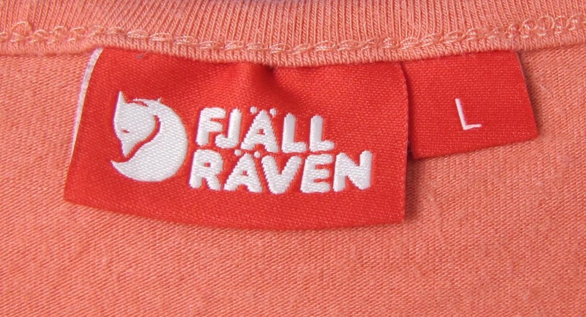 FjallRaven Women's Large Pink Stretch Cap Sleeve Le Nez Top View 3