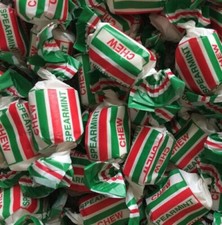 Real Candy Co Spearmint Chews Retro Sweets Old Fashioned Mint Flavour