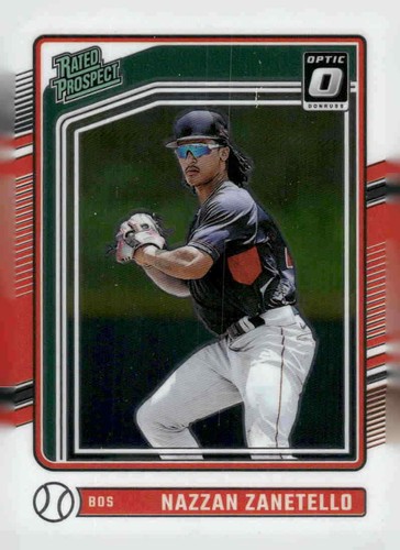 2024 Donruss #114 Nazzan Zanetello | Baseball Card