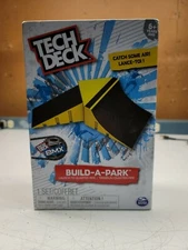 Tech Deck Build-A-Park Launch To Quarter Pipe Toy BMX Set 2 Ramps Catch Air NEW