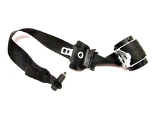 2006 LAND ROVER LR3 REAR 2ND RIGHT SEAT BELT BLACK 500703 OEM 04 05 06 07 08 09