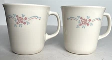 Set of 2 Corning Corelle ENGLISH BREAKFAST Pattern Coffee Cups
