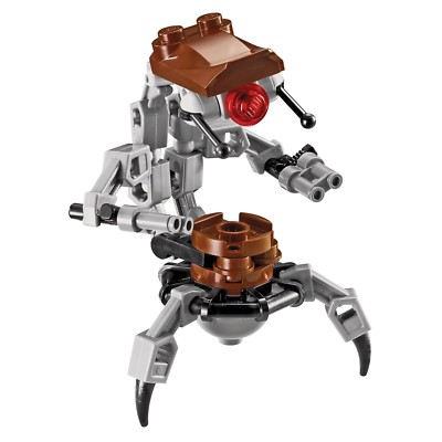 LEGO STAR WARS DESTROYER DROID DROIDEKA MINIFIGUR SET 7877 SW0348 EXKLUSIV FAB