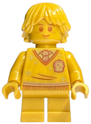 Lego Ron Weasley 76388 20th Anniversary Pearl Gold Harry Potter
