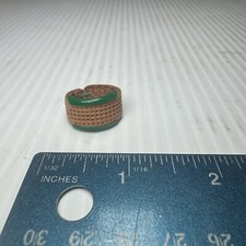Anello in pelle ditale trapuntato nozioni di cucito