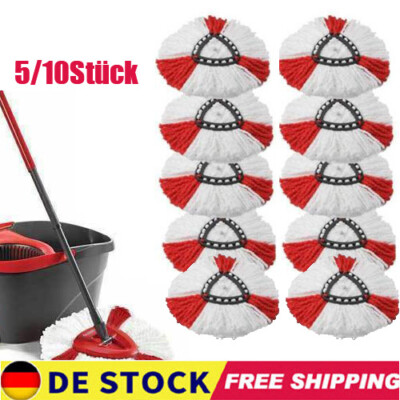 Wischbezug Clean Moppkopf Ersatzkopf für Vileda Turbo Wischmop Easy Wring BE