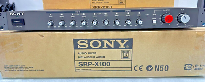SONY SRP-X100 ミキサー パワーアンプ ミキサー SRP X100 SRP-X100 / Audio Mixer【中古放送用・業務用 映像機器・音響機器の店