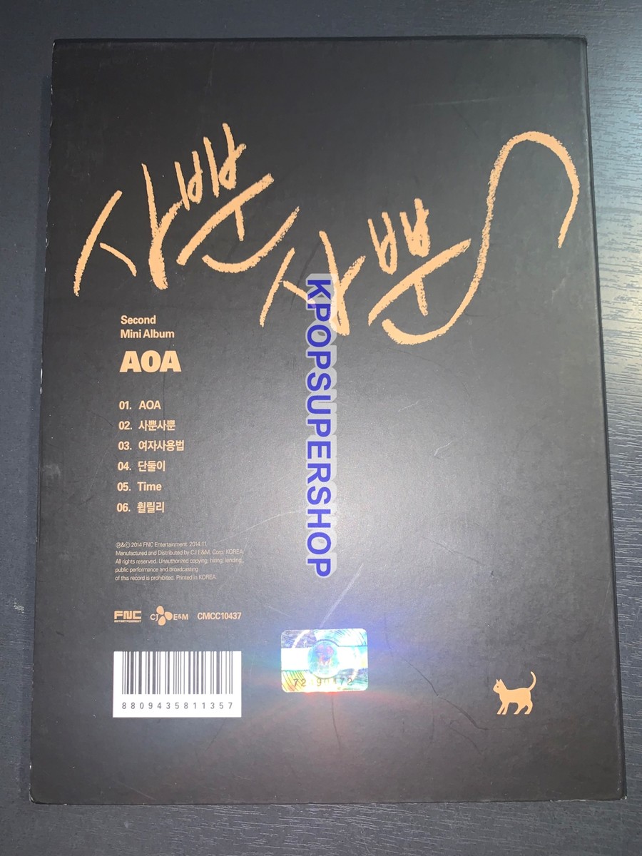 AOA 2nd Mini Album Like A Cat CD Great Jimin Photocard RARE OOP