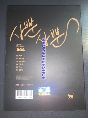 AOA 2nd Mini Album Like A Cat CD Great Jimin Photocard RARE OOP