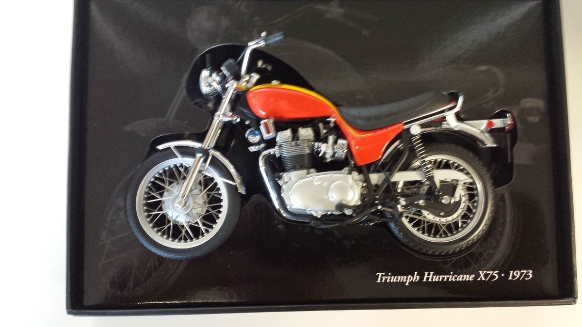 SUPERB MINICHAMPS 1/12 1973 Triumph Hurricane X75 in Orange 122