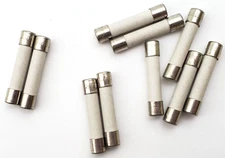Lot of 10 Littelfuse 3AB 1-1/2 Amp 250 Volt 1/4" x 1-1/4 Slow Blow Ceramic Fuses