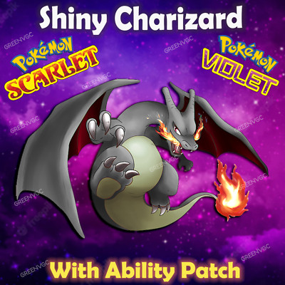 Shiny Charizard 6iv BR Hidden Ability | Pokemon Scarlet and Violet